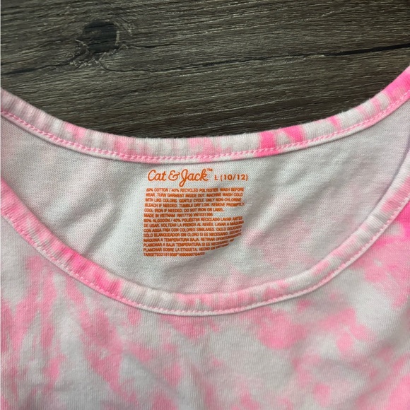 Cat & Jack Pink Tie-Dye Dress - Picture 5 of 7